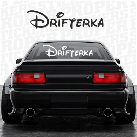 DRIFTERKA (Disney) - naklejka na samochód